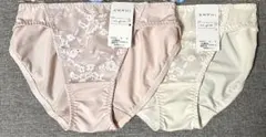 ワコール AMPHI レースショーツ ２枚組　白ピンク