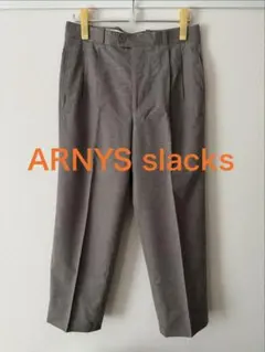 ARNYS PARIS メンズスラックス グレー ウール 40 - メルカリ
