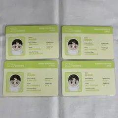 NCT 127 CCOMAZ トレカ RED マーク 4枚