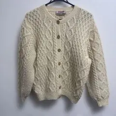 McGREGOR マックレガー ニットカーディガン　ホワイト