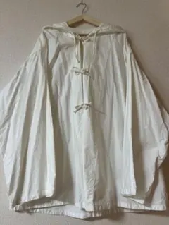 古着　ヴィンテージ　イタリア軍　70s　スノーパーカー　白