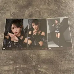 イコラブ 野口衣織 生写真セット 黒衣装 コンプ