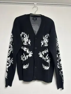 JOHNNY SPADE ショールカラー カーディガン 刺繍入り | Mercari