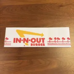 IN-N-OUT BURGER 紙製帽子 ペーパーハット