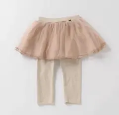 petitmain チュールスカートつきレギンス