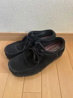 clarks ワラビー　ゴアテックス　ブラック