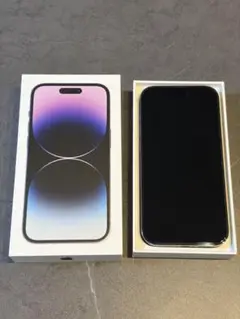 Apple iPhone 14 Pro ディープパープル 本体