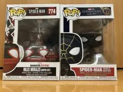 Funko Pop! フィギュアセット マイルズ・モラレス＆スパイダーマン
