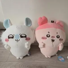 （新品未使用タグ付き）古本屋・モモンガ　BIGぬいぐるみ 2体セット