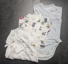 ユニクロ　ロンパース　60cm 3枚セット