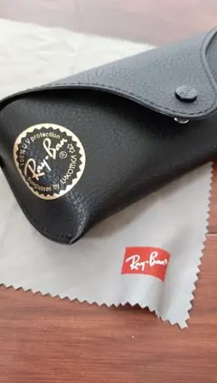 Ray-Ban ブラック メガネケース　メガネ拭き