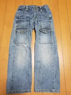 WASK古着USEDブルーデニムパンツ110