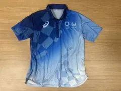 新品)非売品 東京2020オリンピック オフィシャルチームロゴ付 ポロシャツ Tシャツ（東京2020オリンピックエンブレム） Tシャツ・ポロシャツ JP