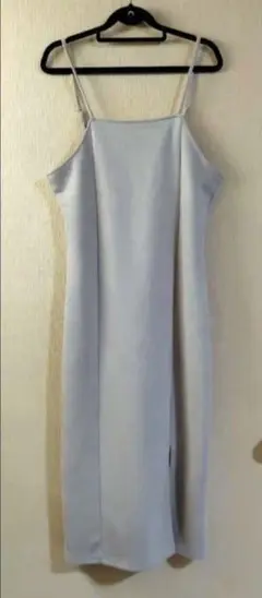 Rafraf　しまむら　スエード調 キャミワンピース ベージュ系