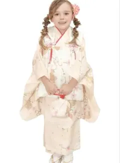 【美品】七五三 3歳 女の子 着物 セット 被布 小物 フルセット 753