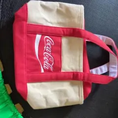Coca-Cola キャンバス トートバッグ レッドのサムネイル