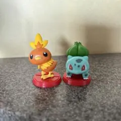 アチャモとフシギダネ フィギュア