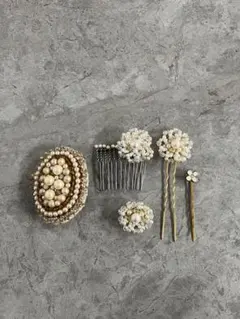 ヘアアクセサリーセット 5点