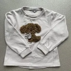 any FAM 犬刺繍 トレーナー 110