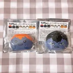 【新品未使用】ハイキュー動物マスコットミニビーズクッション 日向 影山 セット