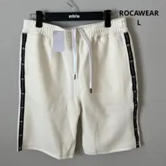 ROCAWEAR ロカウェア　ハーフパンツ　オフホワイト Lのサムネイル