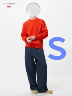 コーデュロイワークパンツ　ユニクロ　JWA 69ネイビー
