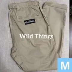 ワイルドシングス　パンツ　カーキ　サイズM