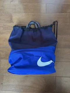 Nike ドローストリングバッグ 青