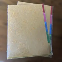 スーパーマリオ　タブ付き　A4クリアファイル　2枚セット