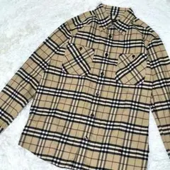 BURBERRY BLACK LABEL チェック柄長袖シャツ - メルカリ