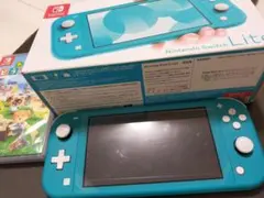 【美品】★Switchライト★どうぶつの森カセット付★