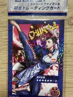 ストリートファイター6 スト6 レッドブル トレーディングカード 春麗