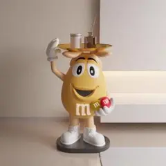 新品】 特大 M&M's エムアンドエムズ サイドテーブル フィギュア