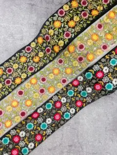 長*介様 インド刺繍リボン