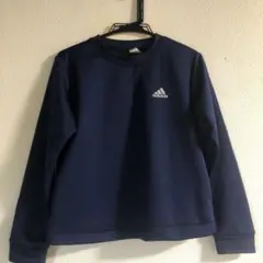 adidas ネイビー スウェットトレーナー