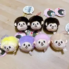 モンチッチ　フェイスマスコット　全7種類　コンプリート