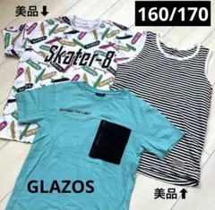 GLAZOS グラソス　トップス　Tシャツ タンクトップ　半袖　160 170のサムネイル
