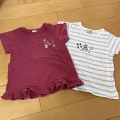 プティマイン　半袖　Tシャツ　2枚セット100㎝