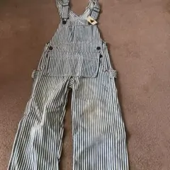 オーバーオール サロペット デニム　ヒッコリー