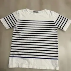 nano universe ボーダー Tシャツ M