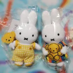 新品】miffy ミッフィー zakkaフェスタ カラフルドレス マスコット