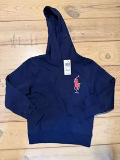 Polo Ralph Lauren ネイビー パーカー M (10-12)
