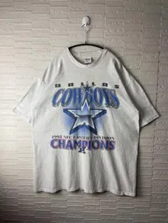 90s USA製NFLヴィンテージ シングルステッチ　ダラスカウボーイズTシャツ