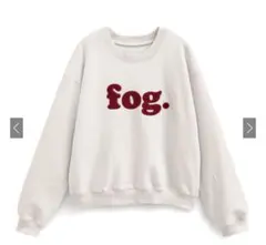 サガラ刺繍ロゴスウェットトップス