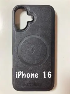 【新品未使用】iPhone 16用 MagSafe対応ブラックケース
