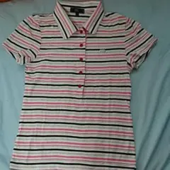 23区 ポロシャツ スポーツウエア ゴルフ 半袖 ピンク