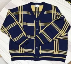 ASCLO ビッグチェックカーディガン