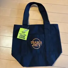 TRADER JOE'S キャンバストートバッグ 黒