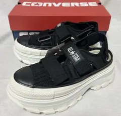 新品　CONVERSE ALL STAR スポーツサンダル ブラック　24.5㎝のサムネイル