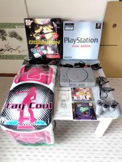 ダンスダンスレボリューション　専用コントローラー　プレステ本体　すぐに遊べる